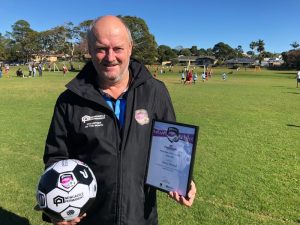 Gary Bond Volunteer Award June 2018