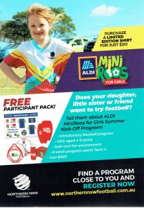 ALDI MiniRoos for Girls Summer Kick-Off Program